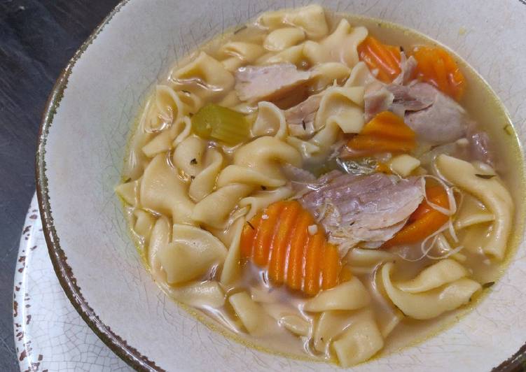 Ninja Foodi Chicken Noodle Soup Recipe by Jacquelyne Kancir Cookpad