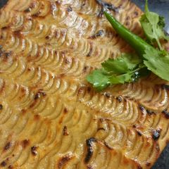 A picture of Lahariya roti.