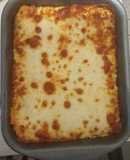 Pastel de carne, puré de boñatos y papas