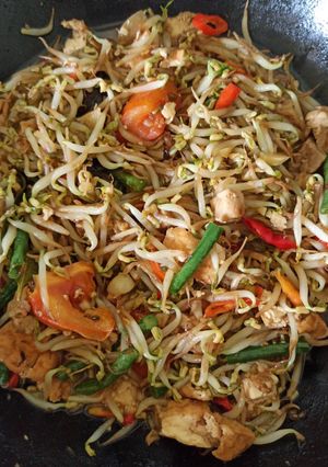 Foto resep Oseng toge mix,tahu,tempe, kacang panjang