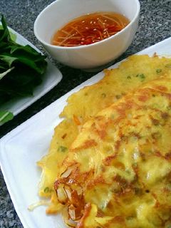Hình của món Bánh Xèo.