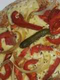 Pizzeta ligera al sartén