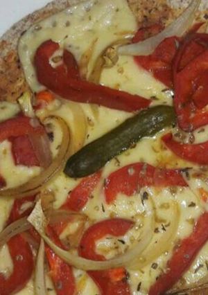 Una foto de Pizzeta ligera al sartén