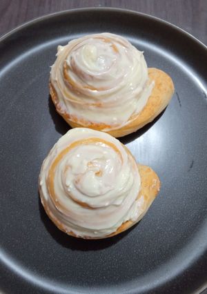 Una foto de Glaseado de queso crema para roles (O el pan que tú gustes)