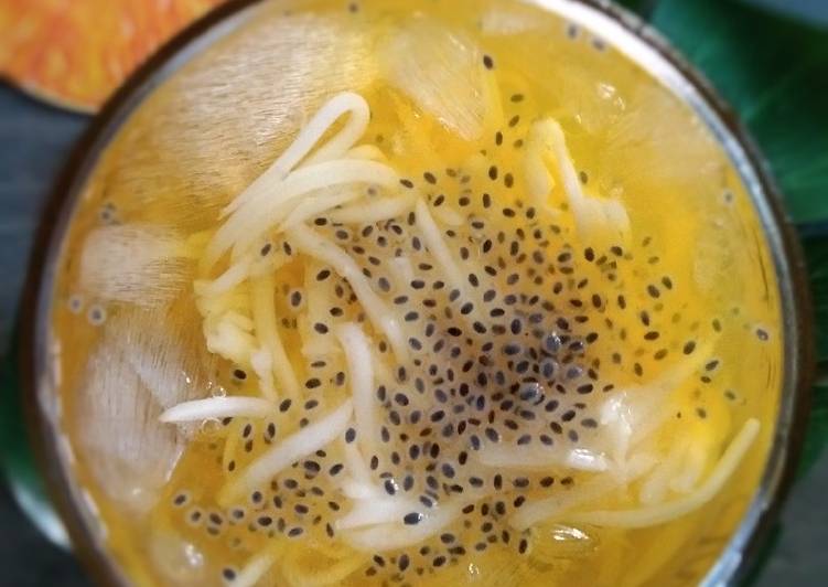 Resep masakan Orange jelly choconut | cara pembuatan Orange jelly choconut Yang Enak dan Simpel
