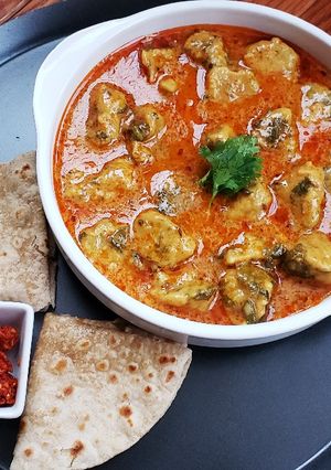 મેથી ના મુઠીયા નુ શાક(methi muthiya nu saak recipe in Gujarati) રેસીપી મુખ્ય ફોટો