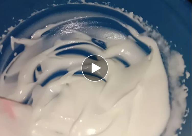 Whip cream Homemade Ekonomis
