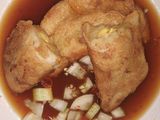 Pempek Dos (Kapal Selam isi telur basah)