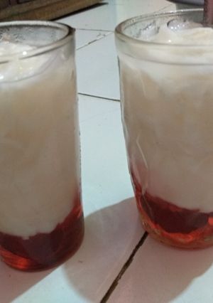 Foto resep Coconut ice syrup ABC #alarosa