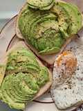 Tostada de aguacate/palta