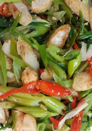Foto resep Tumis Seledri Tempura