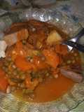 Estofado de carne y verduras