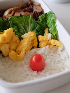 上班族便當#2 - 洋蔥牛肉日式便當 的食譜成品照片