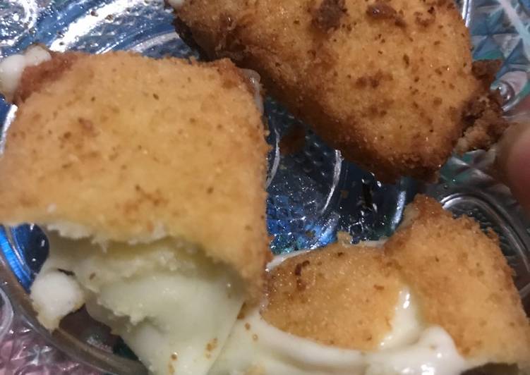 Mozarella goreng endes pisan 😍 (keto friendly) #bikinramadanberkesan