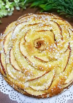 Foto resep Apple Yogurt Cake