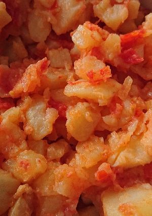 Una foto de Guisado de papas