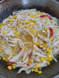 Foto resep Tumis Jagung Jamur Tiram