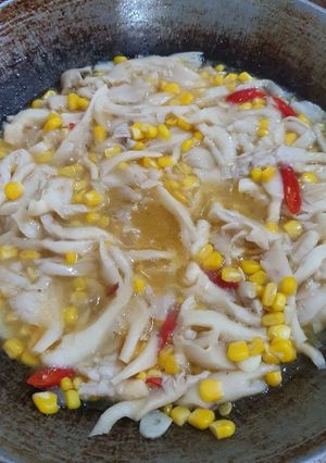 Foto resep Tumis Jagung Jamur Tiram