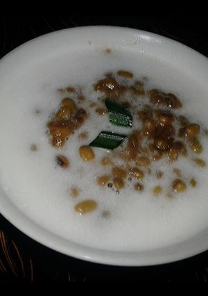 Foto resep Bubur Kacang Ijo Saos Santan