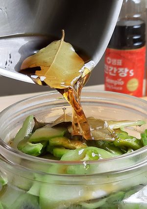 Foto resep Acar pare + Labu Siam ala Korea