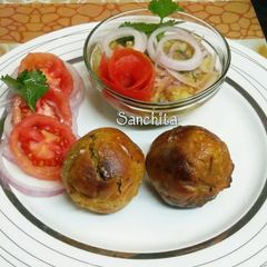 A picture of Litti Chokha.