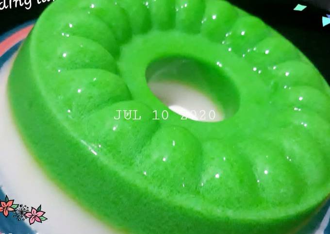 Tutorial Memasak Resep ๐puding lumut susu๐ Tutorial Memasak Resep ๐puding lumut susu๐