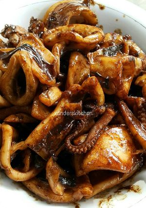 Foto resep Cumi goreng asam