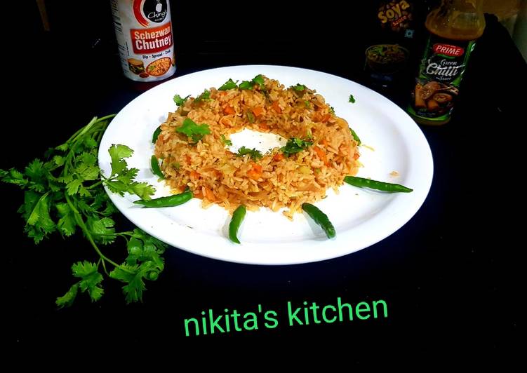 Step-by-Step Guide to Make Quick Veg Schezwan Fried Rice