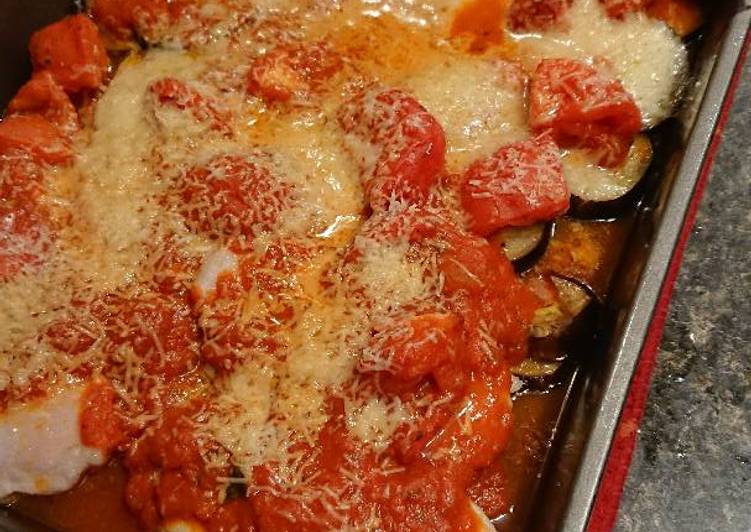 Steps to Prepare Homemade Eddie’s Eggplant Parmesan