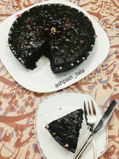 عکسی از دستور کیک گاتوشا بدون فر