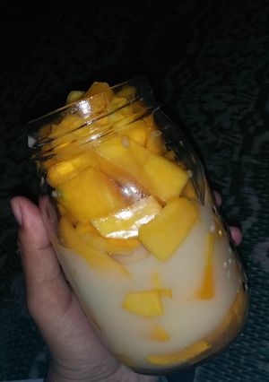 Foto resep Es mangga sederhana yummy