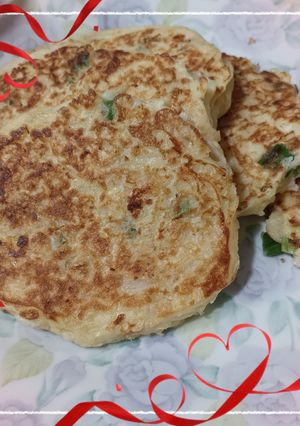 蝦皮蘿蔔絲煎餅 的食譜成品照片