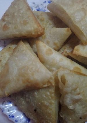 صورة لوصفة سمبوسة بالشواء والخضار