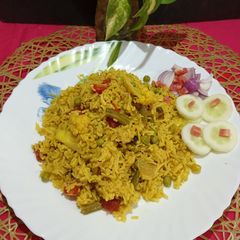 A picture of Vegetable Pulao.