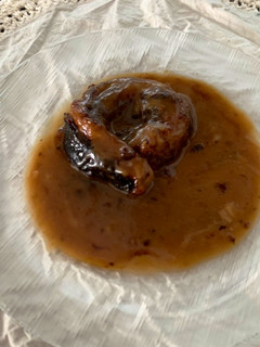 Una foto de Postre de plátano
