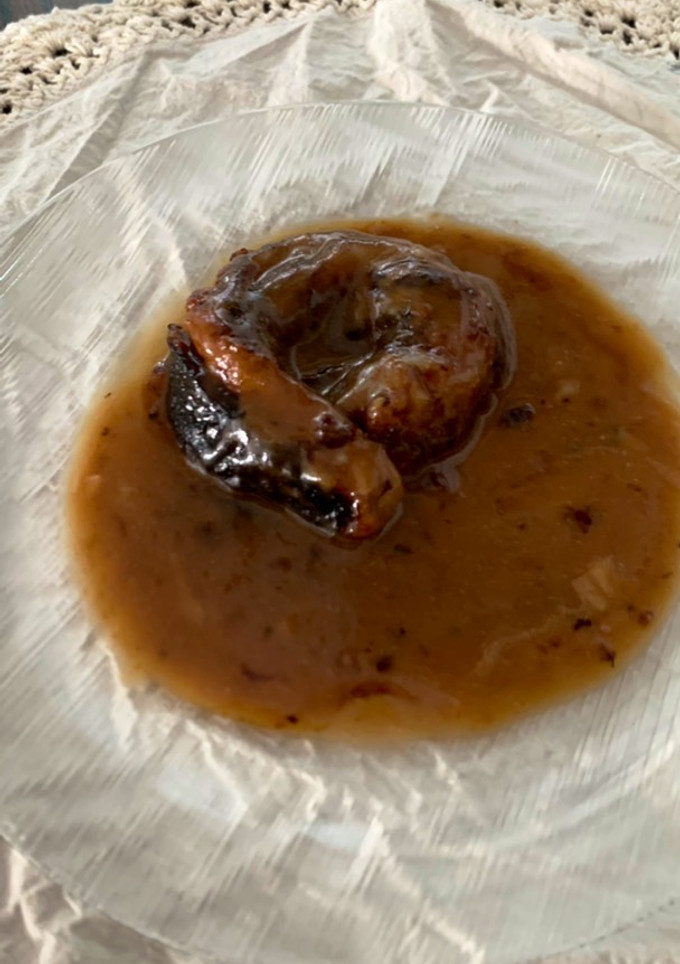 Una foto de Postre de plátano
