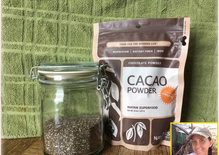 Recipe of Favorite Kickin&#39; Cacao Chia Pudding