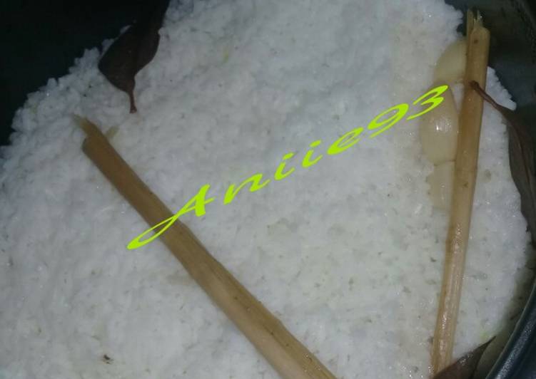 45😍Nasi liwet ricecooker simple