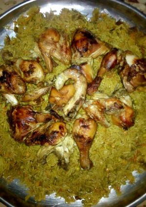 صورة لوصفة رز بالخضار