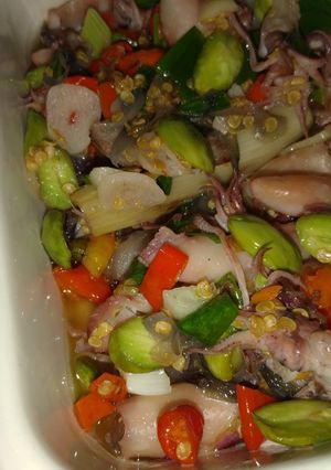 Foto resep Tumis Cumi Asin Pete