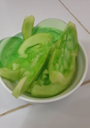 Foto resep Puding melon