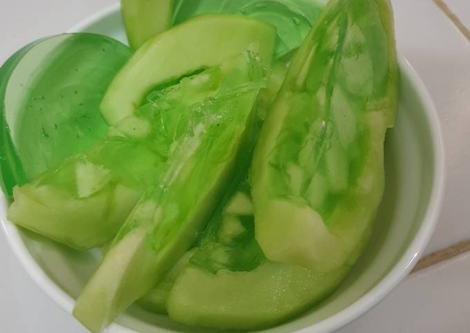 Puding melon