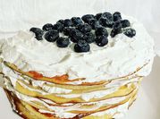 A picture of egg whites cake