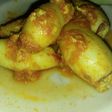Gulai cumi isi tahu telor