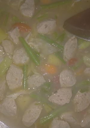 Foto resep Sayur SOP bakso