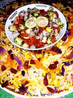 عکسی از دستور مخلوط پلو خوشمزه 👌 (خودم پز👩🍳)