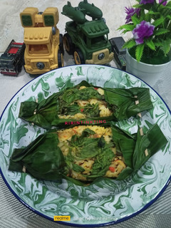 Foto resep Pepes Nasi Jamur Cumi