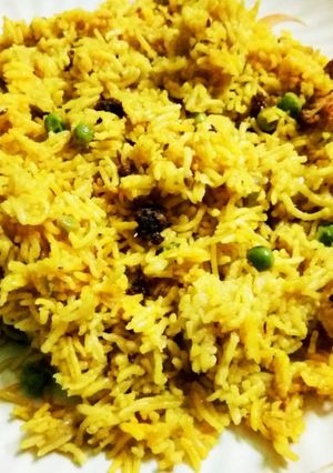 A picture of Veg Pulav.