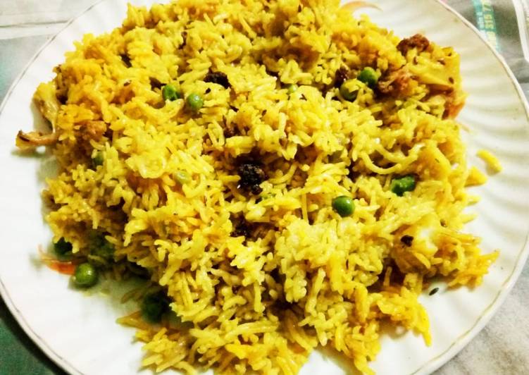 Recipe of Perfect Veg Pulav
