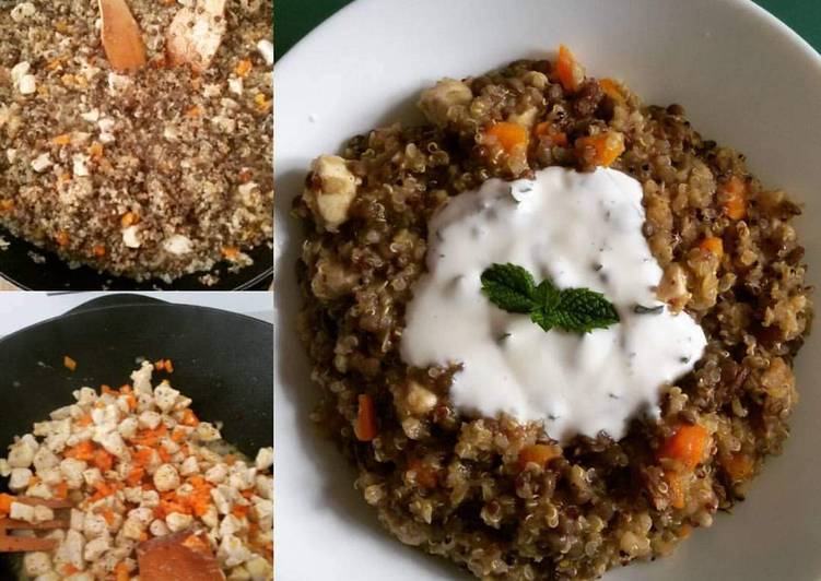 Comment Cuisiner Rapid&#39;Wok quinoa lentilles poulet